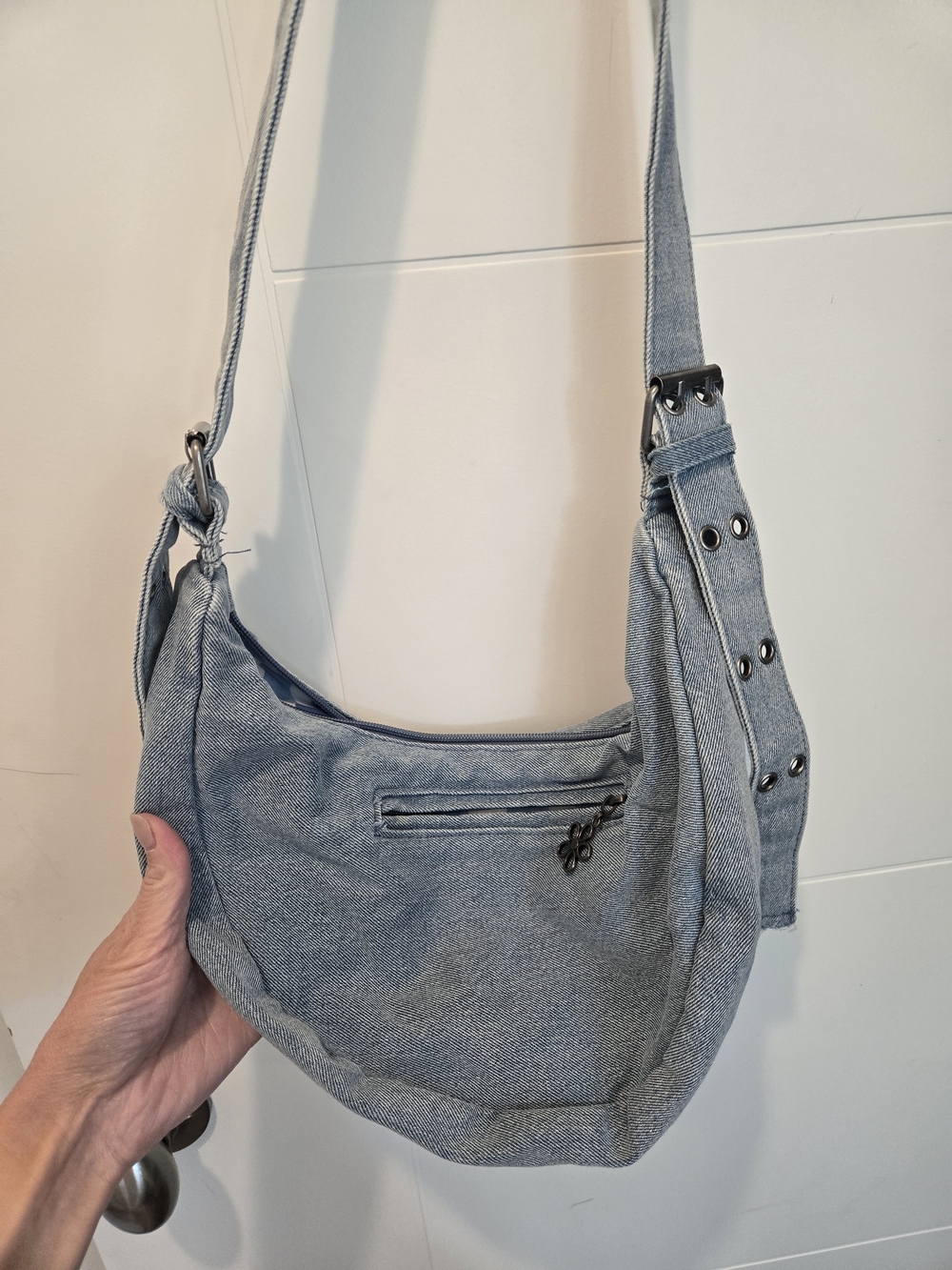 American Eagle Outfitters Light Denim Shoulder Bag